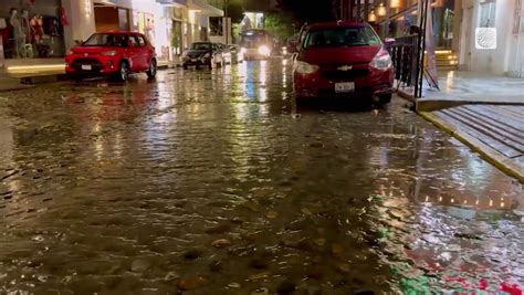 puerto vallarta's night rainfall.